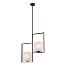 Eglo 203538A - Wilmington - 2 LT Open Frame Pendant