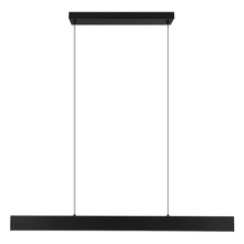 Eglo 204376A - 1x33W Integrated LED linear pendant With matte black finish