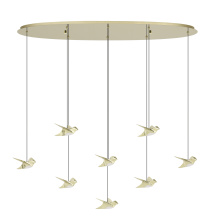 Eglo 390397A - Paratebueno - 8 LT Oval Cascade Pendant