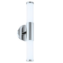  95142A - 1x11W LED Vanity Wall Light With Chrome Finish & Opal Glass