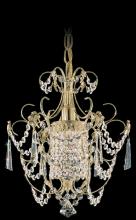  1829-40 - Century 1 Light 110V Mini Pendant in Polished Silver with Clear Heritage Crystal