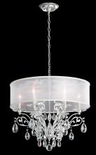  FE7066N-22H2 - Filigrae 6 Light 120V Chandelier in Heirloom Gold with Clear Heritage Handcut Crystal and Gold Sha