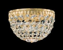  1558-211O - Petit Crystal 3 Light 120V Flush Mount in Aurelia with Clear Optic Crystal