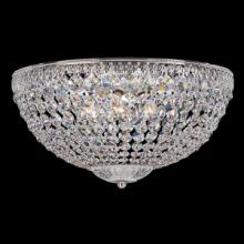  1564-211S - Petit Crystal 5 Light 110V Close to Ceiling in Rich Auerelia Gold with Clear Crystals From Swarovs