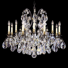  3790-23 - Renaissance 13 Light 120V Chandelier in Etruscan Gold with Clear Heritage Handcut Crystal