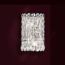  RS8333N-401H - Sarella 2 Light 120V Wall Sconce in Polished Stainless Steel with Clear Heritage Handcut Crystal