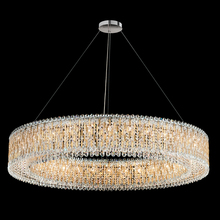  RS8351N-06H - Sarella 32 Light 120V Pendant in White with Clear Heritage Handcut Crystal