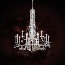  RS8415N-22H - Siena 17 Light 120V Chandelier in Heirloom Gold with Clear Heritage Handcut Crystal