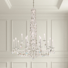  RS84151N-22H - Siena 17 Light 120V Chandelier (No Spikes) in Heirloom Gold with Clear Heritage Handcut Crystal