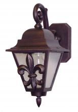  FL177066 - Americana Collection Fleur De Lis Series Model FL177066 Medium Outdoor Wall Lantern