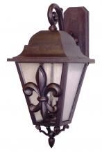  FL179066 - Americana Collection Fleur De Lis Series Model FL179066 Large Outdoor Wall Lantern