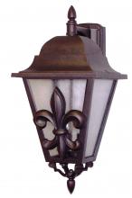  FL1796 - Americana Collection Fleur De Lis Series Model FL1796 Large Outdoor Wall Lantern