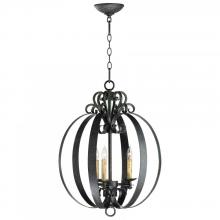 Cyan Designs 04158 - Julian Pendant 3-Light Hammered Bronze