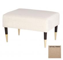 Cyan Designs 11786 - Oscar Ottoman Camel Chenille Light Brown