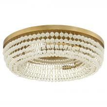 Cyan Designs 11942 - Ophelia 6 Light Flush Mount Aged Brass