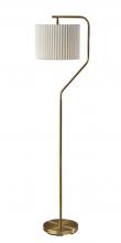 Adesso SL9502-21 - Evan Floor Lamp - Antique Brass