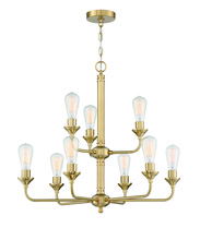  53029-SB - 9 Light Chandelier