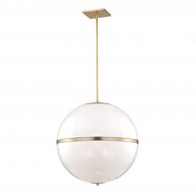 Crystorama 2030-AG - Brian Patrick Flynn for Crystorama Truax 4 Light Aged Brass Chandelier