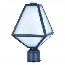  GLA-9707-OP-BC - Brian Patrick Flynn Glacier 1 Light Black Charcoal Outdoor Post