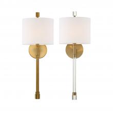  RAC-A3501-VG - Rachel 1 Light Vibrant Gold Sconce