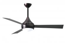  DA-BB-BS - Donaire wet location 3-Blade paddle fan constructed of 316 Marine Grade Stainless Steel