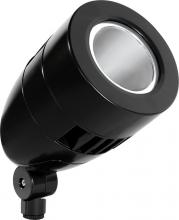  HSLED13YDCB - LFLOOD SPOT 13W DC WARM LED 12V 24V WITH HOOD & LENS BLACK