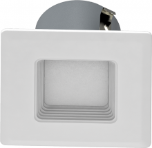  R4S7950120WB - RETROFIT DOWNLIGHTS 620 LUMENS RETROFIT DOWNLIGHT 7W 4 INCHES SQUARE 90CRI 5000K 120V WHITE BAFFLE