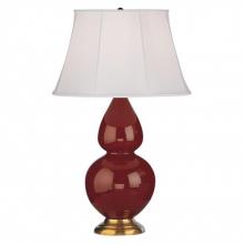  1667 - Oxblood Double Gourd Table Lamp