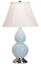  1696 - Baby Blue Small Double Gourd Accent Lamp