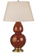  1757X - Cinnamon Double Gourd Table Lamp