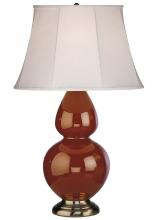  1759 - Cinnamon Double Gourd Table Lamp