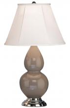  1770 - Smokey Taupe Small Double Gourd Accent Lamp