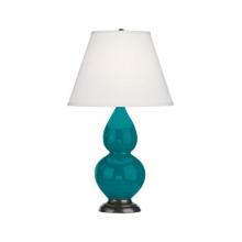  1772X - Peacock Small Double Gourd Accent Lamp