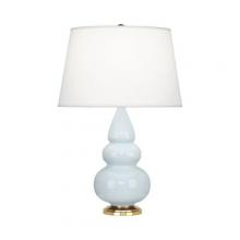  251X - Baby Blue Small Triple Gourd Accent Lamp