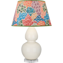 Robert Abbey A756S - Bone Double Gourd Table Lamp
