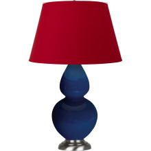 Robert Abbey CT22R - Cobalt Double Gourd Table Lamp