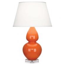  A675X - Pumpkin Double Gourd Table Lamp