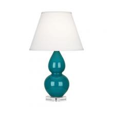  A773X - Peacock Small Double Gourd Accent Lamp