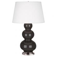  CF42X - Coffee Triple Gourd Table Lamp