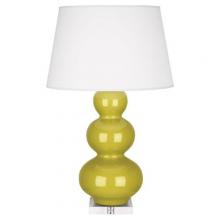  CI43X - Citron Triple Gourd Table Lamp