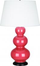  ML41X - Melon Triple Gourd Table Lamp