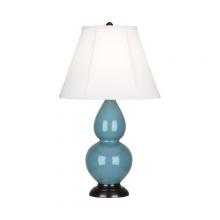  OB11 - Steel Blue Small Double Gourd Accent Lamp