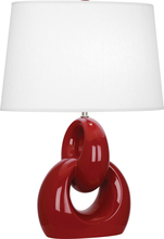  OX981 - Oxblood Fusion Table Lamp