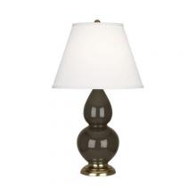  TE10X - Brown Tea Small Double Gourd Accent Lamp