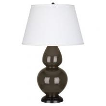  TE21X - Brown Tea Double Gourd Table Lamp