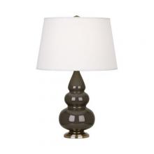  TE30X - Brown Tea Small Triple Gourd Accent Lamp