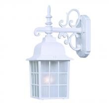  5302TW - Nautica Collection Wall-Mount 1-Light Outdoor Textured White Light Fixture