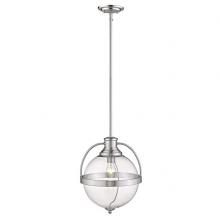  IN21176SN - Kassian 1-Light Satin Nickel Pendant