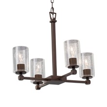  FSN-8420-10-SEED-DBRZ - Tetra 4-Light Chandelier