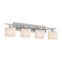  FSN-8704-55-OPAL-CROM - Aero 4-Light Bath Bar